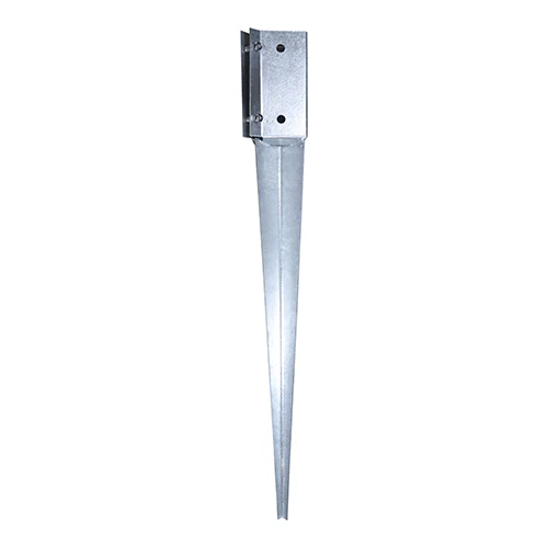 Hot Dipped Galvanised Drive-In Post Spike 100mm x 100mm x 750mm