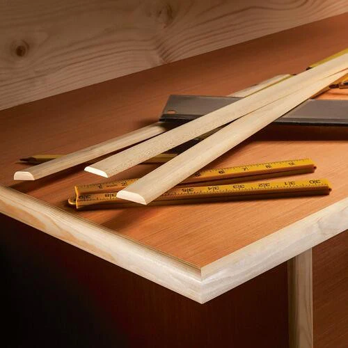 Oak D Mould Cover Strip 6mm x 21mm x 2400mm - Image 3